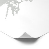 Ik zou liever rusteloos zijn poster (Hoek)