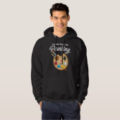 Ik zou liever schilderverf schilderwerk kol schild hoodie (Voorkant volledig)