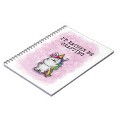 Ik zou liever schrijven - Crafting Journal Notitieboek (Linkerzijde)