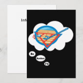 Ik zou liever Shuffleboard spelen Kaart (Voorkant / Achterkant)