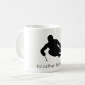 Ik zou liever skiën...mok koffiemok (Voorkant links)