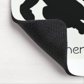 Ik zou liever skiën...mousepad muismat (Hoek)