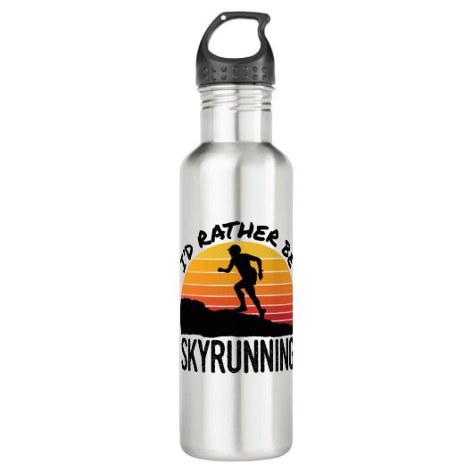 Ik zou liever Skyrunning Trail Mountain zijn. Waterfles (Voorkant)
