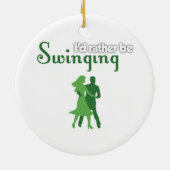 Ik zou liever slikken keramisch ornament (Achterkant)