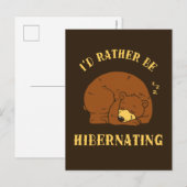 Ik zou liever Slupend zijn Briefkaart (Voorkant / Achterkant)