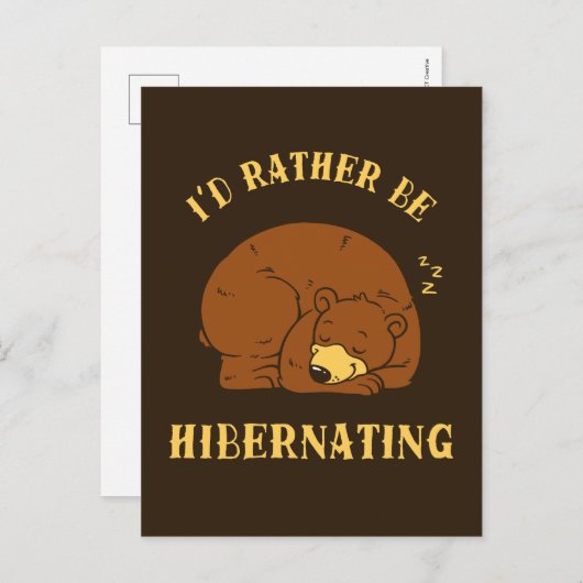 Ik zou liever Slupend zijn Briefkaart (Voorkant / Achterkant)