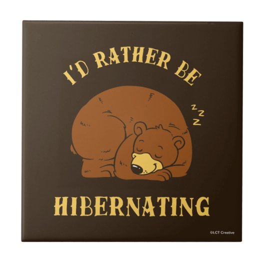 Ik zou liever Slupend zijn Tegeltje (Voorkant)