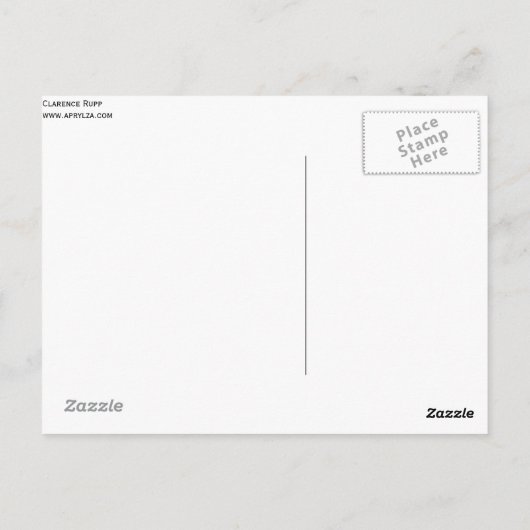 Ik zou liever spelen briefkaart (Achterkant)