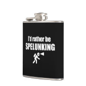 Ik zou liever spelunking zijn heupfles (Links)