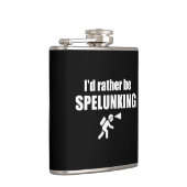Ik zou liever spelunking zijn heupfles (Rechts)