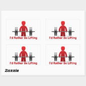 Ik zou liever Stickers optillen (Vel)