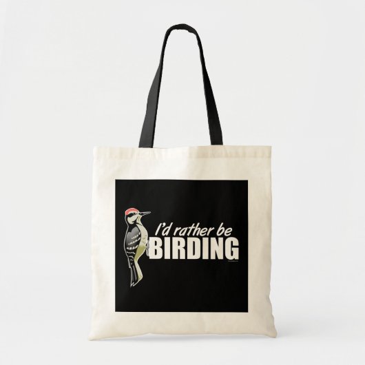 Ik zou liever 't dragen. tote bag (Voorkant)