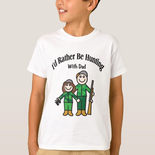 Ik zou liever T-Shirt jagen (Voorkant)