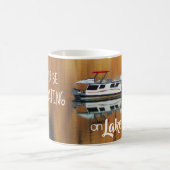 Ik zou liever thuis zijn op het meer van Powell Koffiemok (Center)