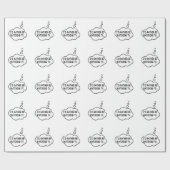 Ik zou liever tv kijken cadeaupapier (Vlak)