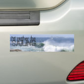 Ik zou liever varen bumpersticker (Op auto)