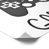 Ik zou liever videogaming zijn poster (Hoek)