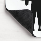 Ik zou liever vliegen muismat (Hoek)