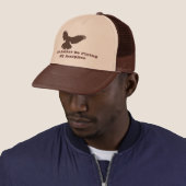 Ik zou liever vliegen trucker pet (In situ)