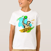 Ik zou liever volleybal spelen t-shirt (Voorkant)
