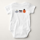 Ik zou liever walgen romper (Achterkant)