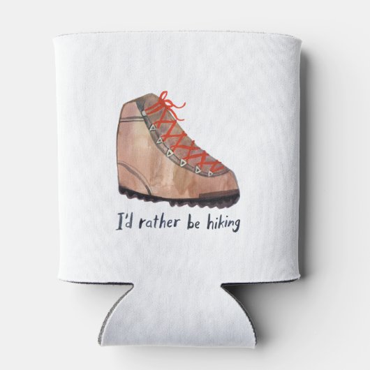 Ik zou liever Waterverf willen maken Blikjeskoeler (Achterkant)