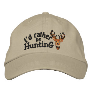 Ik zou liever White Tail Embroidery jagen Pet