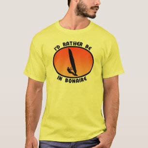 Ik zou liever wimpel zijn in Bonaire T-shirt
