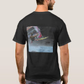 Ik zou liever Windsurfing zijn T-shirt (Achterkant)