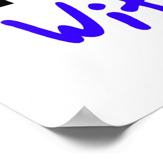 Ik zou liever zijn poster (Hoek)