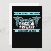 Ik zou medisch assistent zijn van PA Medical Stude Bedankkaart (Voorkant / Achterkant)