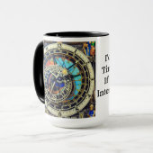 Ik zou meer tijd voor mezelf hebben als ik... mok (Voorkant links)