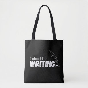 Ik zou moeten schrijven: Woorden om creativiteit t Tote Bag