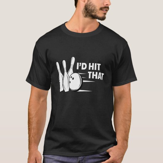 Ik zou moeten zeggen dat ik Pin Skittles Bowling C T-shirt (Voorkant)