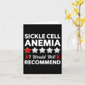 Ik zou niet aanraden sikkelcelanemie bewustzijn kaart (Gele Bloem)