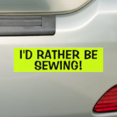 IK ZOU NOG EENS ZWEMEN. BUMPERSTICKER (Op auto)