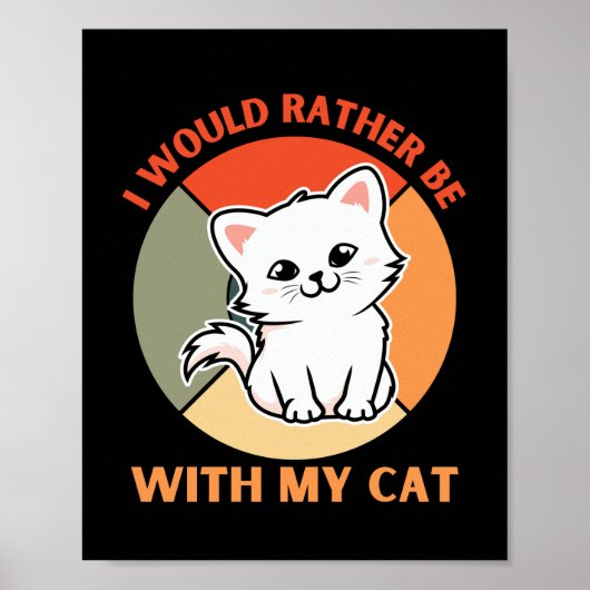 IK ZOU NOGMAALS BIJ MIJN KAT ZIJN POSTER (Voorkant)