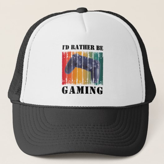 IK ZOU NOGMAALS GAMEN TRUCKER PET (Voorkant)