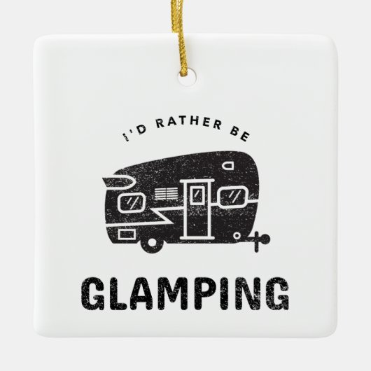 IK ZOU NOGMAALS GLAMPEN KERAMISCH ORNAMENT (Voorkant)