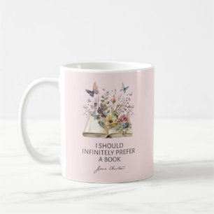 Ik Zou Oneindig De Voorkeur Geven Aan Een Boek II Koffiemok