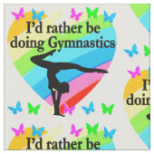 IK ZOU RADER GYMNASTICS DOEN STOF (Close Up)