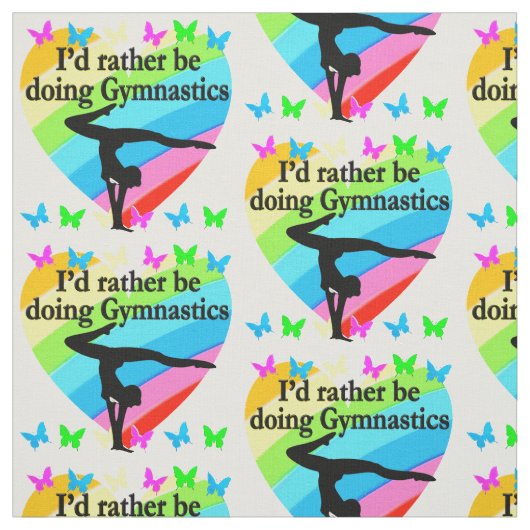 IK ZOU RADER GYMNASTICS DOEN STOF (Swatch)