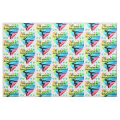 IK ZOU RADER GYMNASTICS DOEN STOF (Fat Quarter)