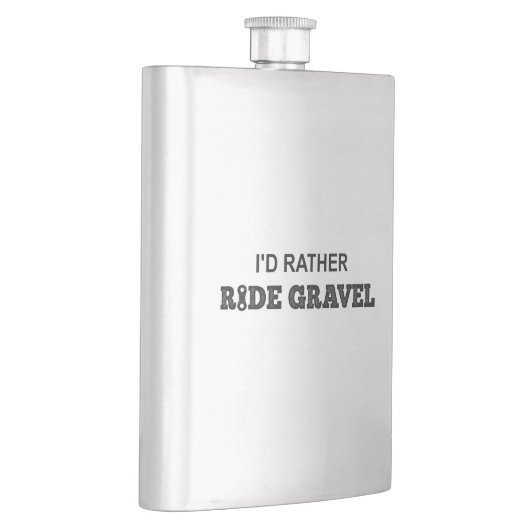 Ik zou Rather Ride Gravel Flacon (Rechts)