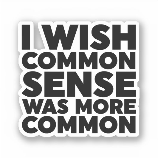 Ik zou willen dat de gemeenschappelijke betekenis  sticker (Voorkant)