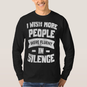Ik zou willen dat er meer mensen vlogen waren in S T-shirt