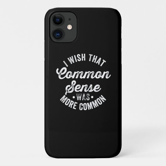 Ik zou willen dat het gemeenschappelijke gevoel me Case-Mate iPhone case (Achterkant)