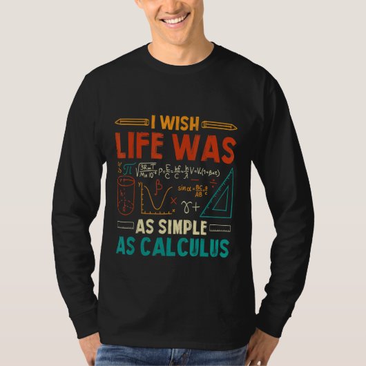 Ik zou willen dat het leven zo eenvoudig was als b t-shirt (Voorkant)