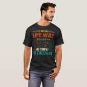 Ik zou willen dat het leven zo eenvoudig was als b t-shirt (Voorkant volledig)