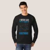 Ik zou willen dat het leven zo eenvoudig was als d t-shirt (Voorkant volledig)